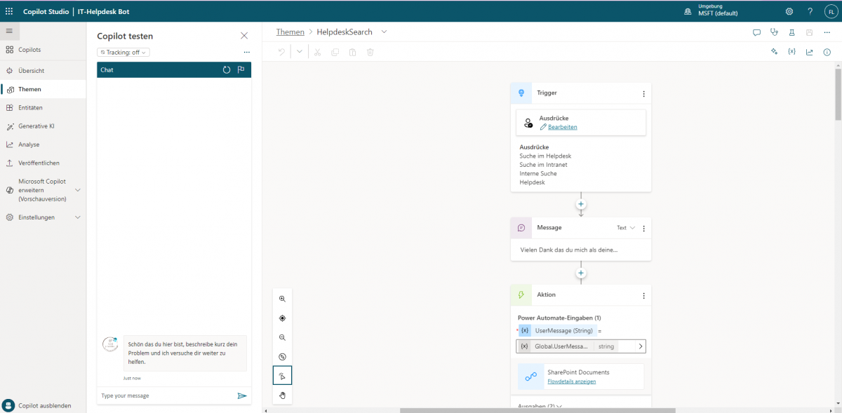 Bilde deinen eigenen Copilot - Microsoft Copilot Studio - DIE BUBBLE